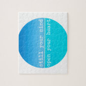 Meditation Mindful Quote: Nog steeds in gedachten, Legpuzzel (Verticaal)