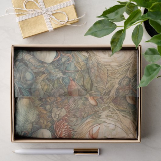 Meditation Namaste Tissuepapier (Geschenk)