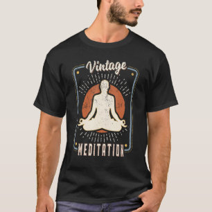 Meditation  Retro Classic Love 1 T-shirt