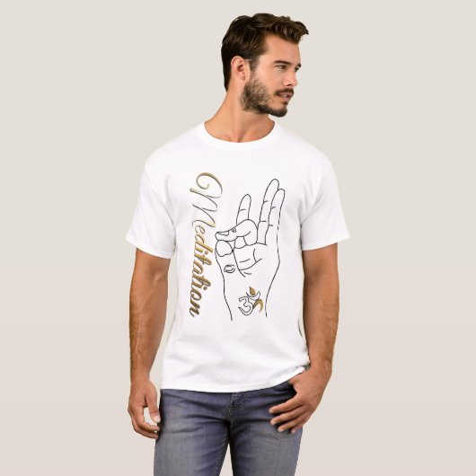 Meditation T-Shirt (Voorkant volledig)