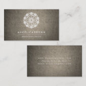 Meditation Teacher Health & Wellness Visitekaartje (Voorkant / Achterkant)