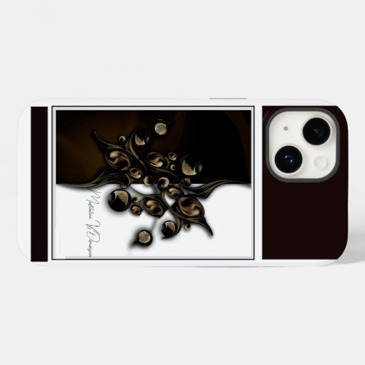 "Meditation Vs Dimension", Apple iPhone 14 Hoesje (Achterkant (horizontaal))