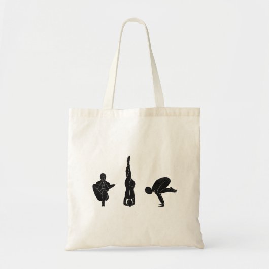 Meditation, yoga, Attitude Tote Bag (Voorkant)