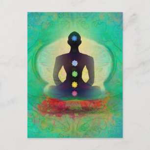 Meditation Yoga Briefkaart