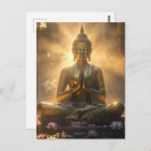 MEDITATION - YOGA - CARPE DIEM BRIEFKAART (Voorkant / Achterkant)