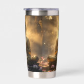 MEDITATION - YOGA - CARPE DIEM GEÏSOLEERDE DRINKBEKER (Rechts)