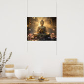 MEDITATION - YOGA - CARPE DIEM POSTER (Keuken)