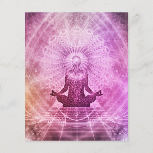 Meditation Yoga Faith Flyer (Voorkant)