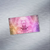 Meditation Yoga Faith Visitekaartje Magneet (Voorbeeld)