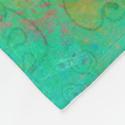 Meditation Yoga Fleece Blanket (Hoek)