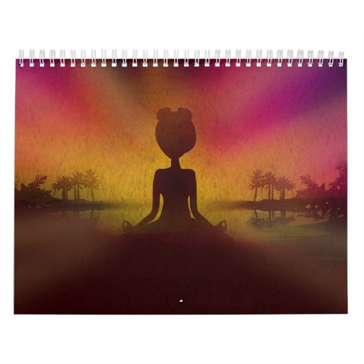 Meditation Yoga Kalender (Hoes)