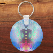 Meditation Yoga Key ring Sleutelhanger (Voorkant)