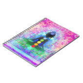 Meditation Yoga-laptop Notitieboek (Linkerzijde)