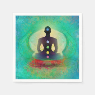 Meditation Yoga Napkin Servetten