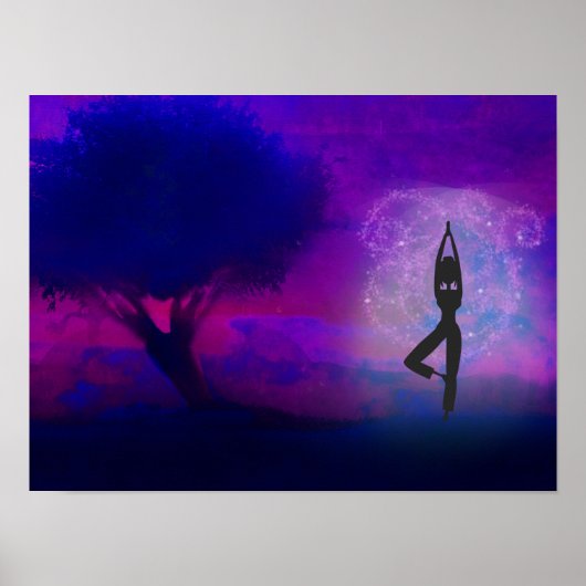 Meditation Yoga Poster (Voorkant)