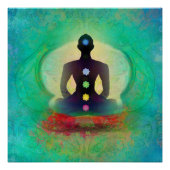 Meditation Yoga Poster (Voorkant)