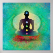 Meditation Yoga Poster (Voorkant)