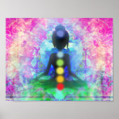 Meditation Yoga Poster Paper (Voorkant)