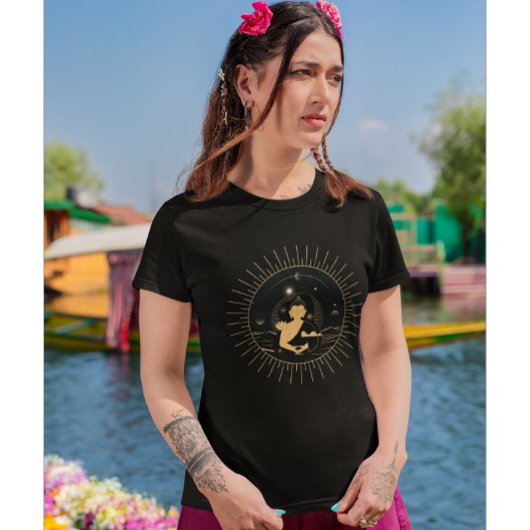 Meditation Yoga Retro T-shirt