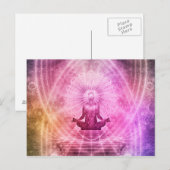 Meditation Yoga Style Briefkaart (Voorkant / Achterkant)