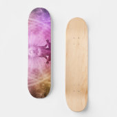 Meditation Yoga Style Persoonlijk Skateboard (Voorkant)