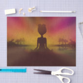 Meditation Yoga Tissue Paper Tissuepapier (Craft)