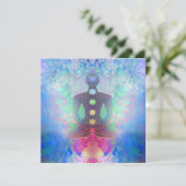 Meditation Yoga Uitnodiging (Staand voorkant)