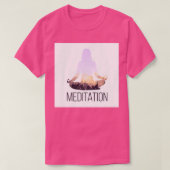 Meditation Yoga voor vrede T-shirt (Design voorkant)
