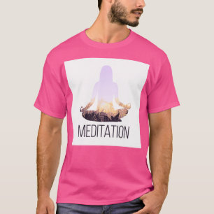 Meditation Yoga voor vrede T-shirt