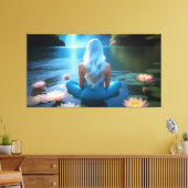 MEDITATION -YOGA - WELLNESS - CARPE DIEM CANVAS AFDRUK (Insitu (Woonkamer))