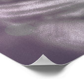 *~* Meditation Zen Buddha Meditate Floral Lavender Poster (Hoek)