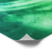 *~* Meditation Zen Buddha Meditate Floral Ombre Poster (Hoek)