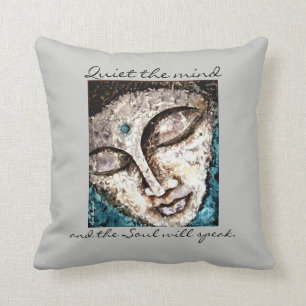 Meditation Zen Quote Buddha Art Sierkussen