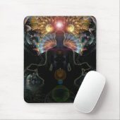 Meditationeel Visionsr Mousepad Muismat (Met muis)