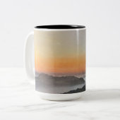 Meditative Morning Mug Tweekleurige Koffiemok (Voorkant links)