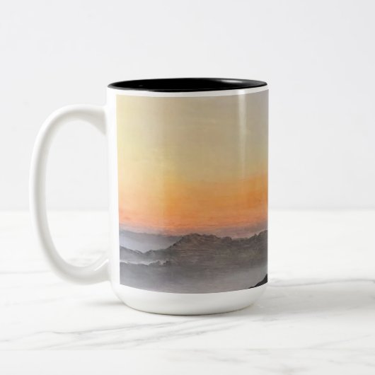 Meditative Morning Mug Tweekleurige Koffiemok (Links)