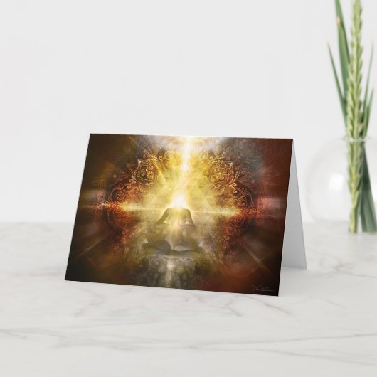 Meditator Brown Kaart (Voorkant)