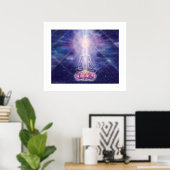 Meditator Poster (Thuiskantoor)