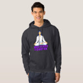 Mediteer voor altijd hoodie (Voorkant volledig)