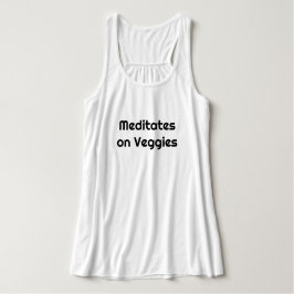 Mediteert op Veggies Tanktop