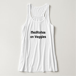 Mediteert op Veggies Tanktop