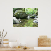 Meditepool afdrukken poster (Keuken)