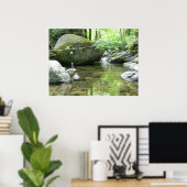 Meditepool afdrukken poster (Thuiskantoor)