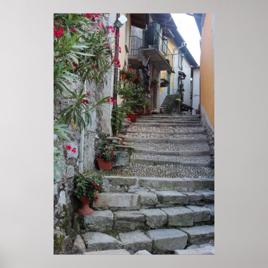 Mediterane Architektur Poster (Voorkant)