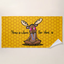 Mediteren Moose Boho KiniArt Strandlaken