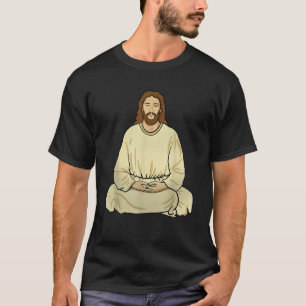 Mediteren op Jezus T-shirt
