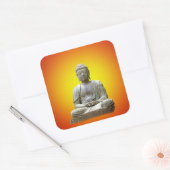 Mediterende Boeddha sticker (Envelop)
