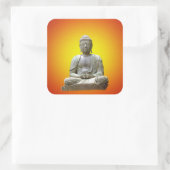 Mediterende Boeddha sticker (Tas)
