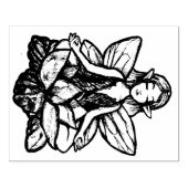 mediterende fee rubberstempel (Afrduk)