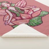 mediterende fee sherpa deken (3/4)